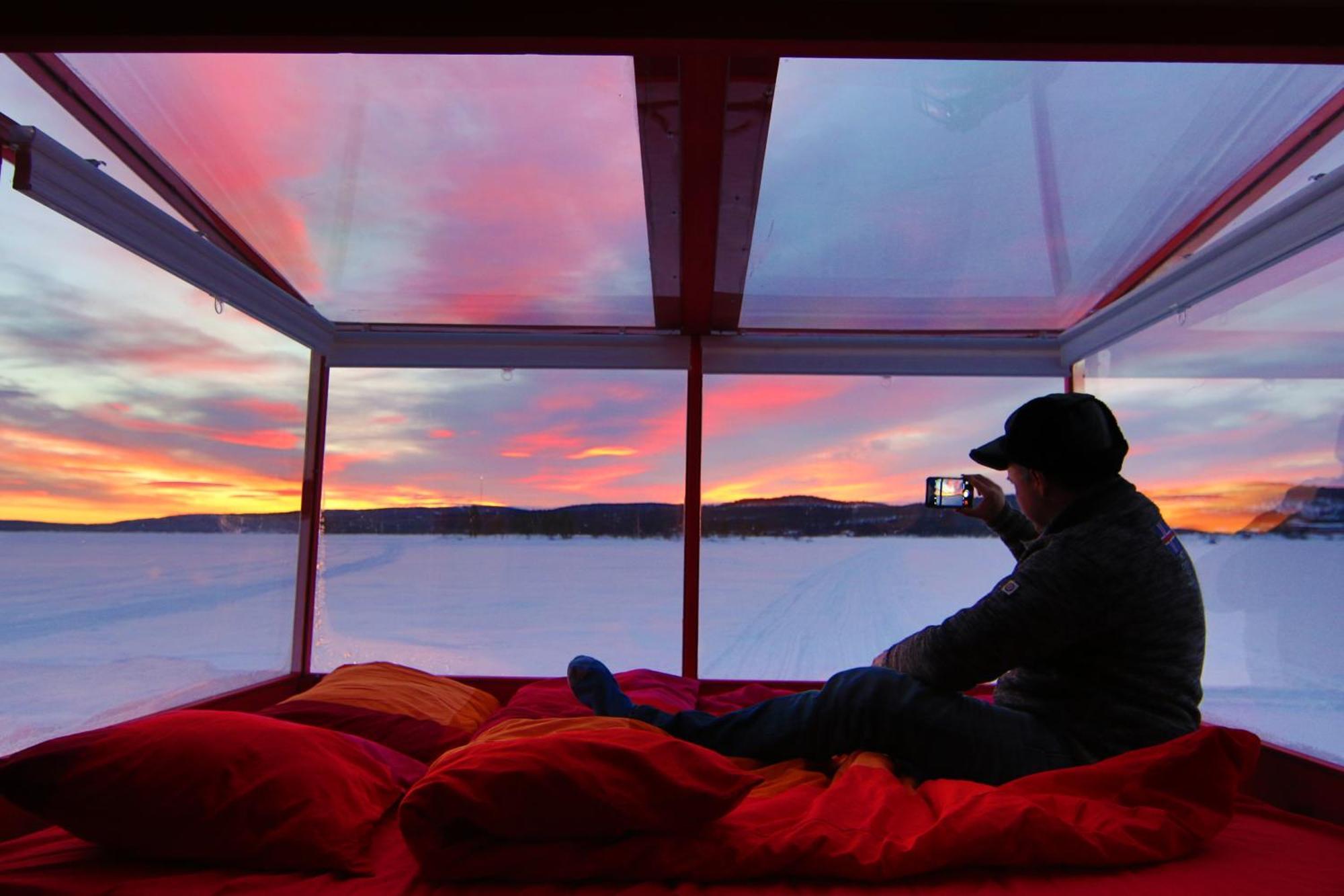 Lake Inari Mobile Cabins Номер фото