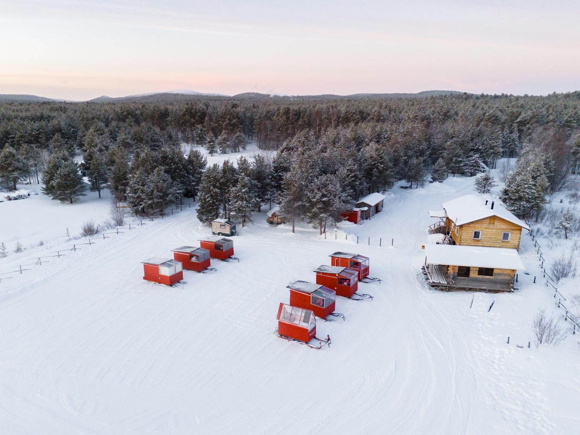 Lake Inari Mobile Cabins Екстер'єр фото